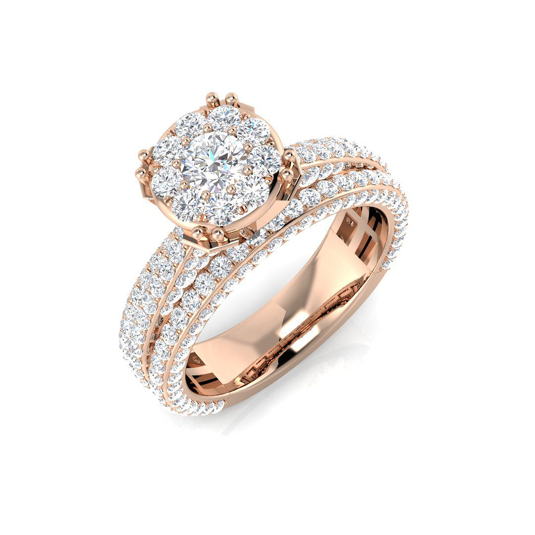 SR913 — Ring - 9k Rose Gold