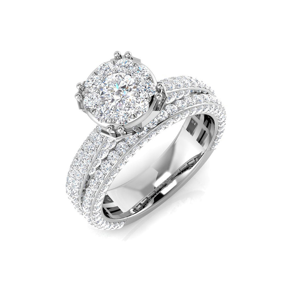 SR913 — Ring - 9k White Gold