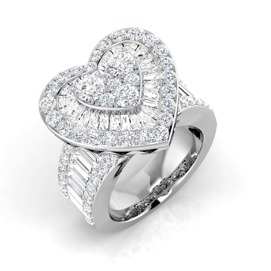 SR920 — Ring - 9k White Gold