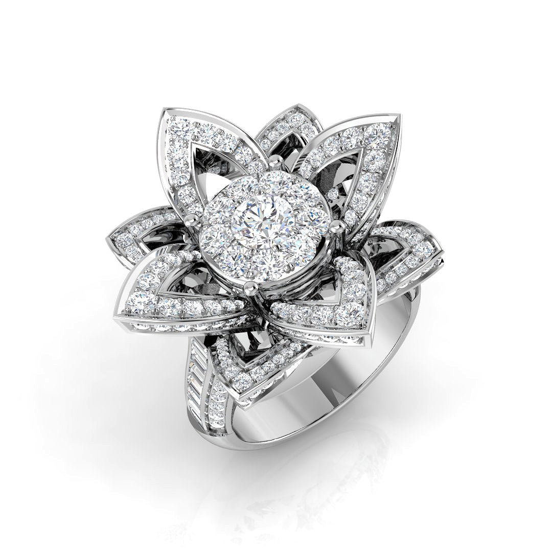SR921 — Ring - 9k White Gold