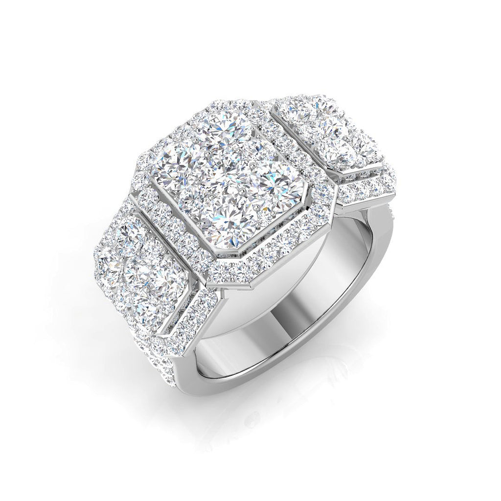SR924 — Ring - 9k White Gold