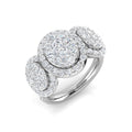 SR925 — Ring - 9k White Gold
