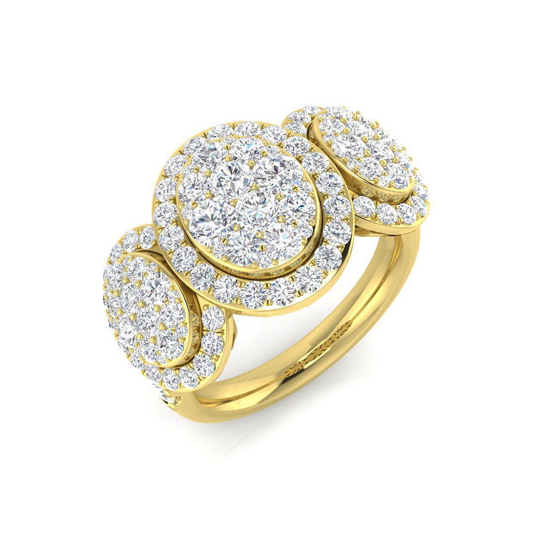 SR925 — Ring - 9k Yellow Gold