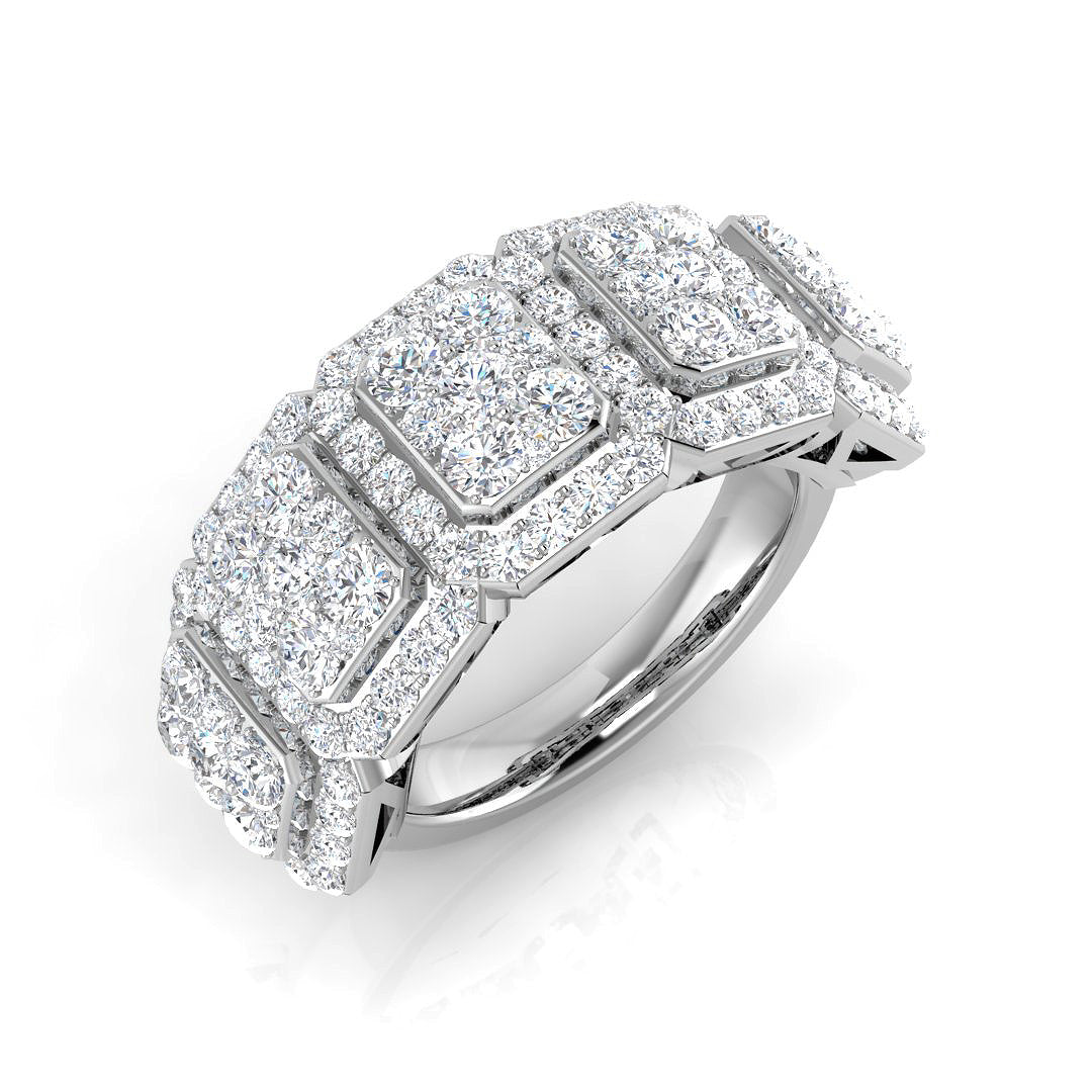 SR931 — Ring - 9k White Gold