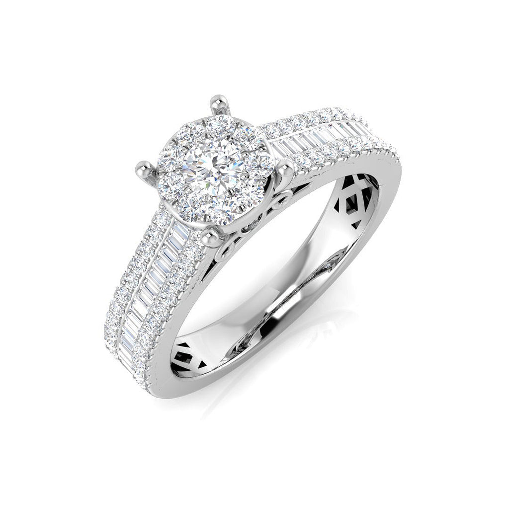 SR950 — Ring - 9k White Gold