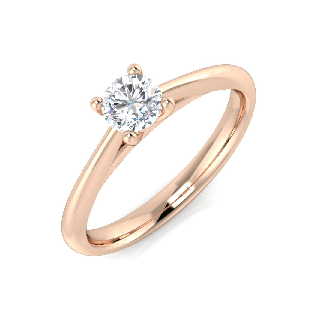 SR964-4.5MM — Ring - 9k Rose Gold