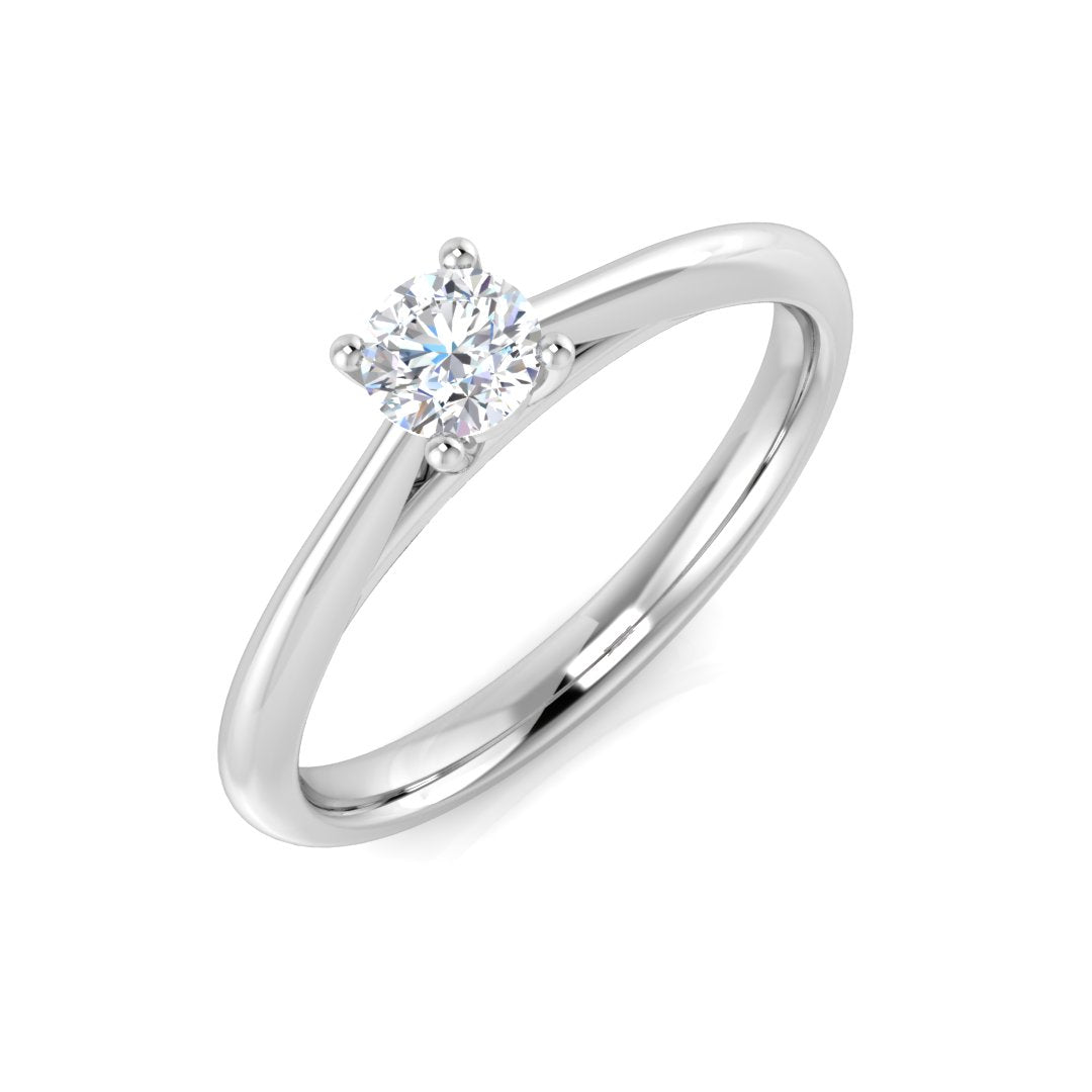 SR964-3.5MM — Ring - 9k White Gold