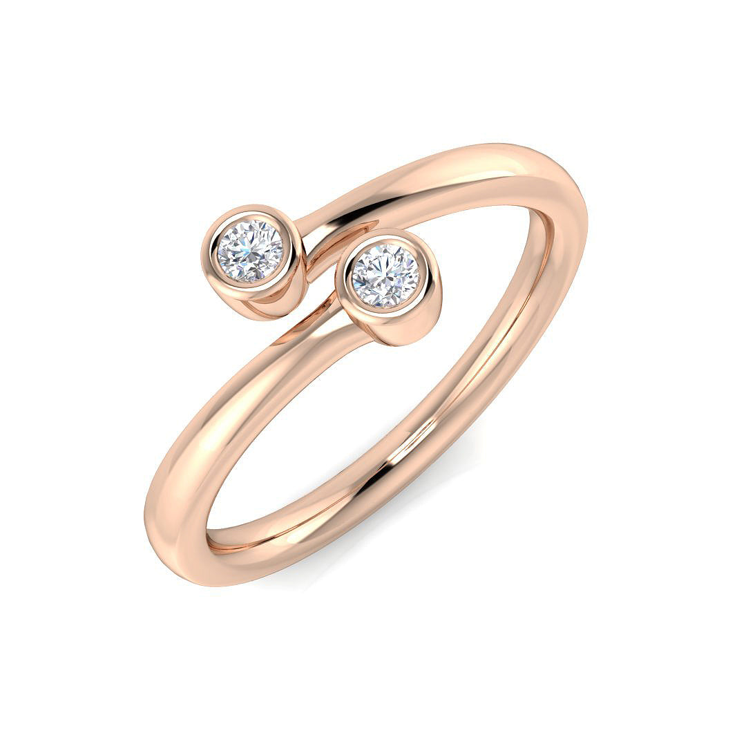 SR978 — Ring - 9k Rose Gold