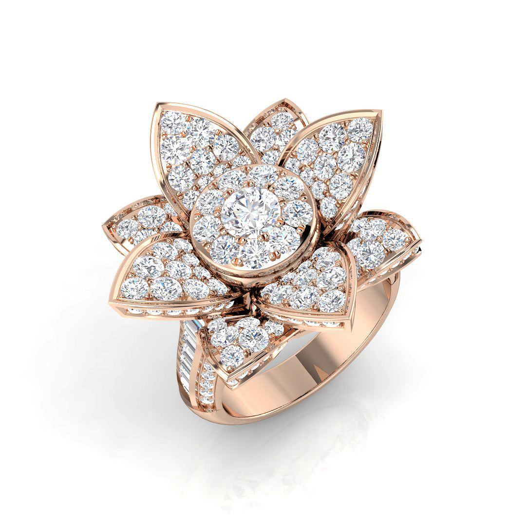 SR988 — Ring - 9k Rose Gold