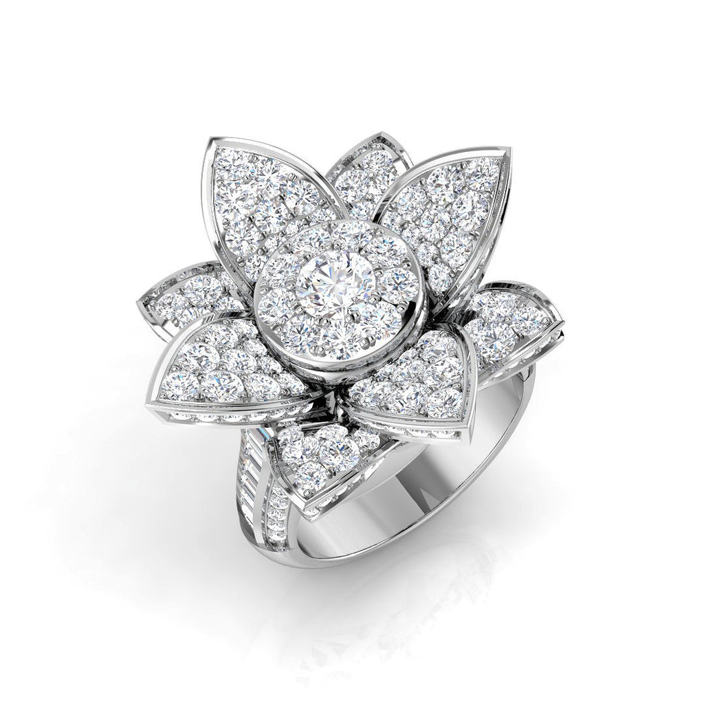 SR988 — Ring - 9k White Gold