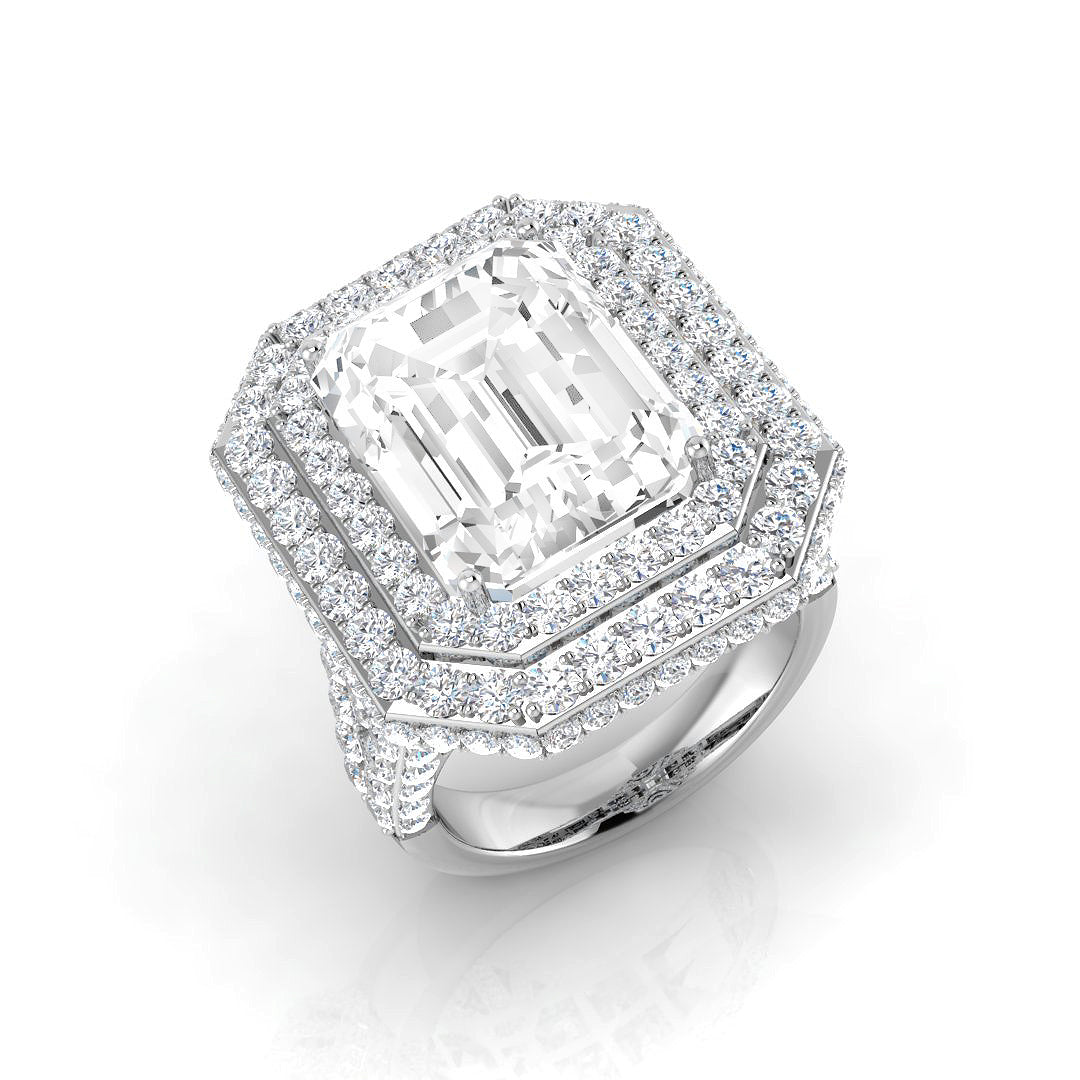 SR995 — Ring - 9k White Gold