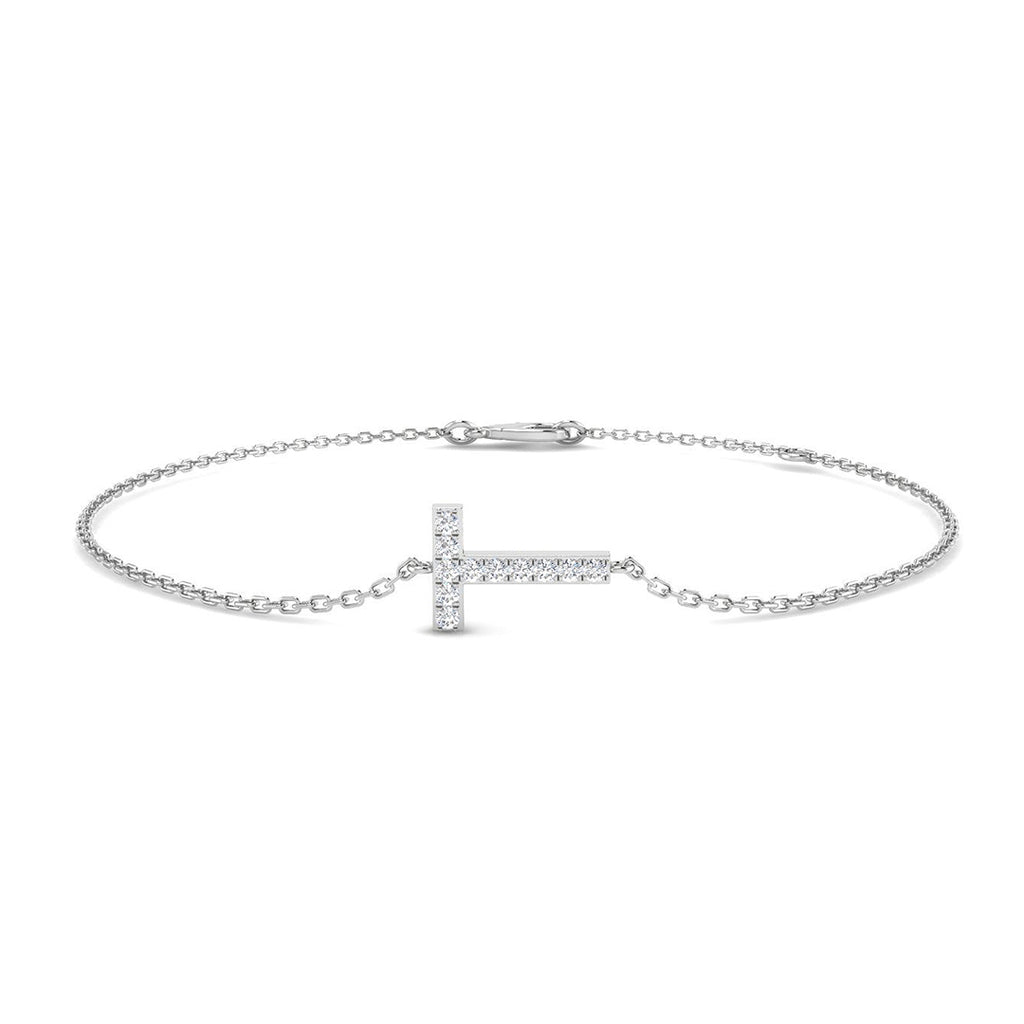 SB2514-T — Bracelet - 9k White Gold