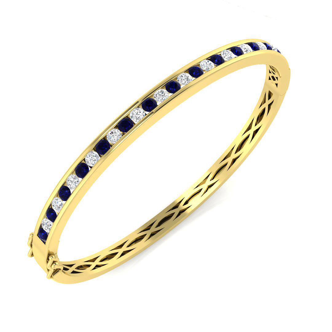XYA0186 — Bangle - 9k Yellow Gold