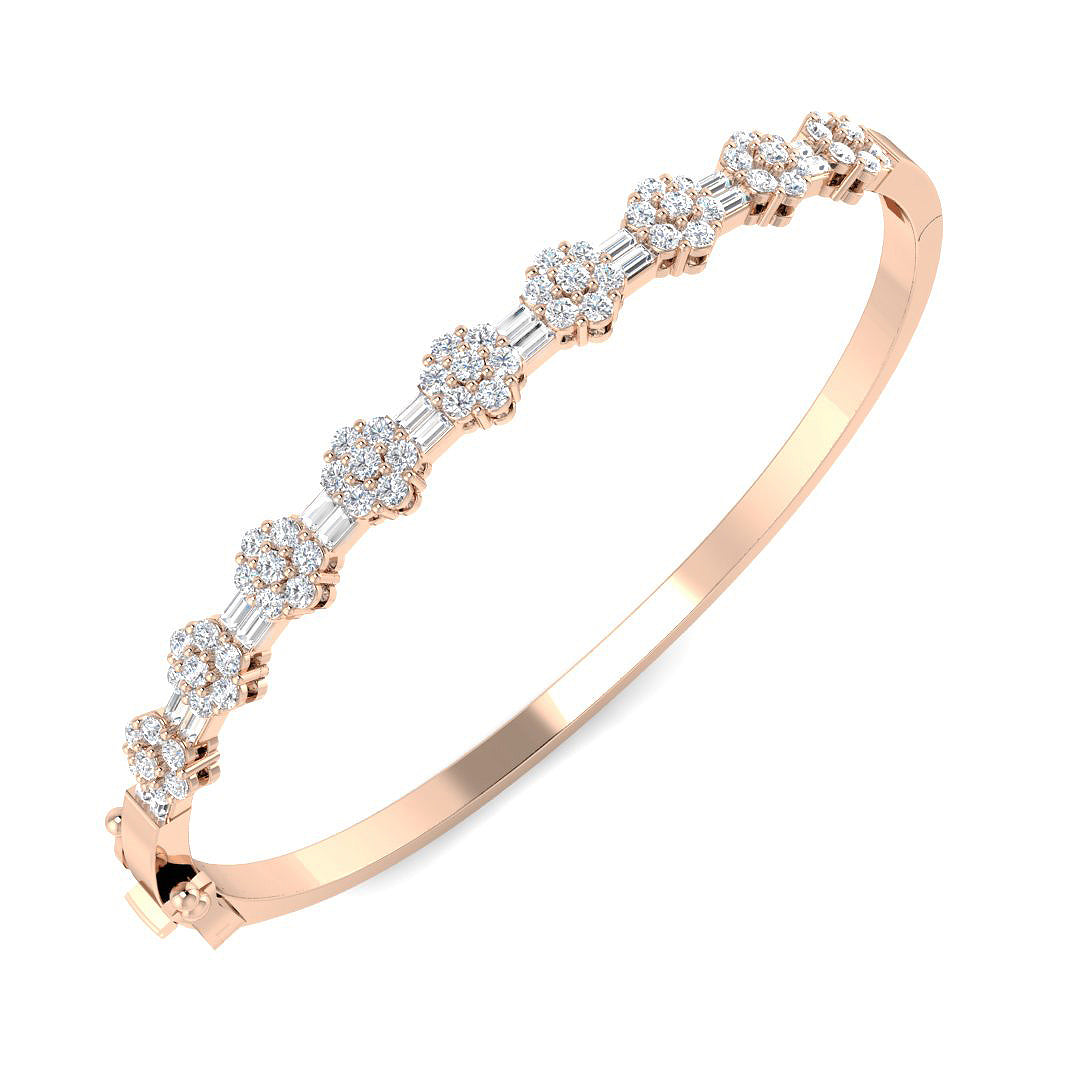 XYA0218 — Bangle - 9k Rose Gold