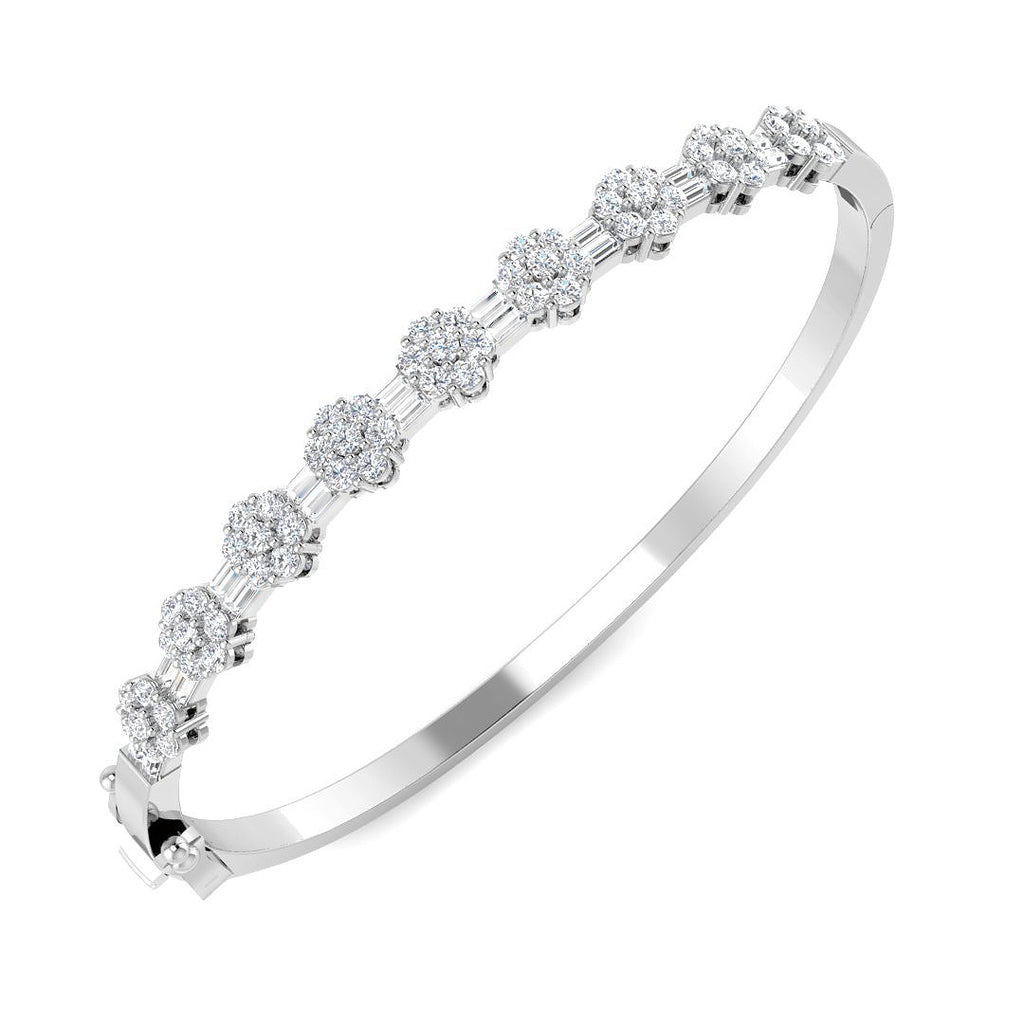 XYA0218 — Bangle - 9k White Gold