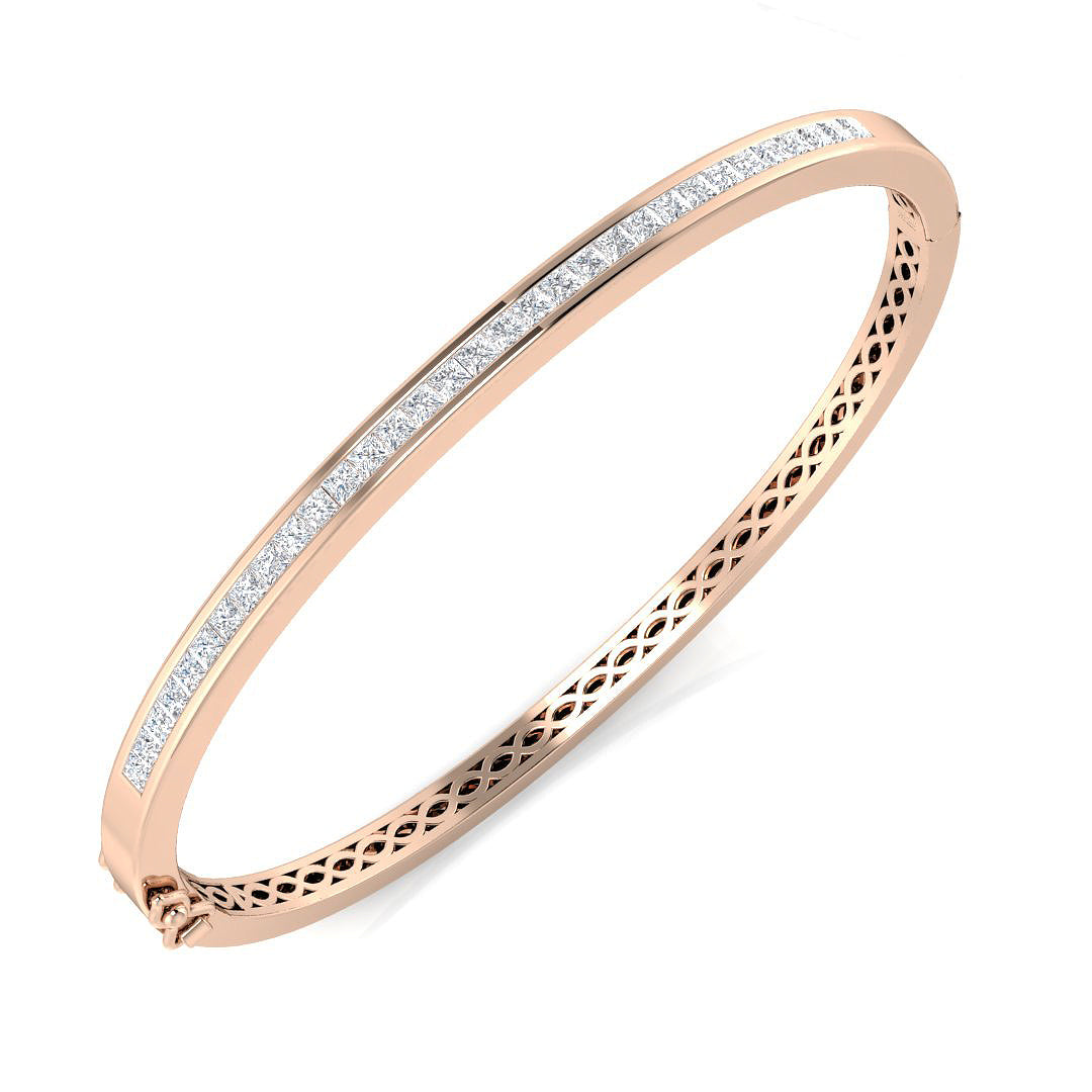XYA0227 — Bangle - 9k Rose Gold
