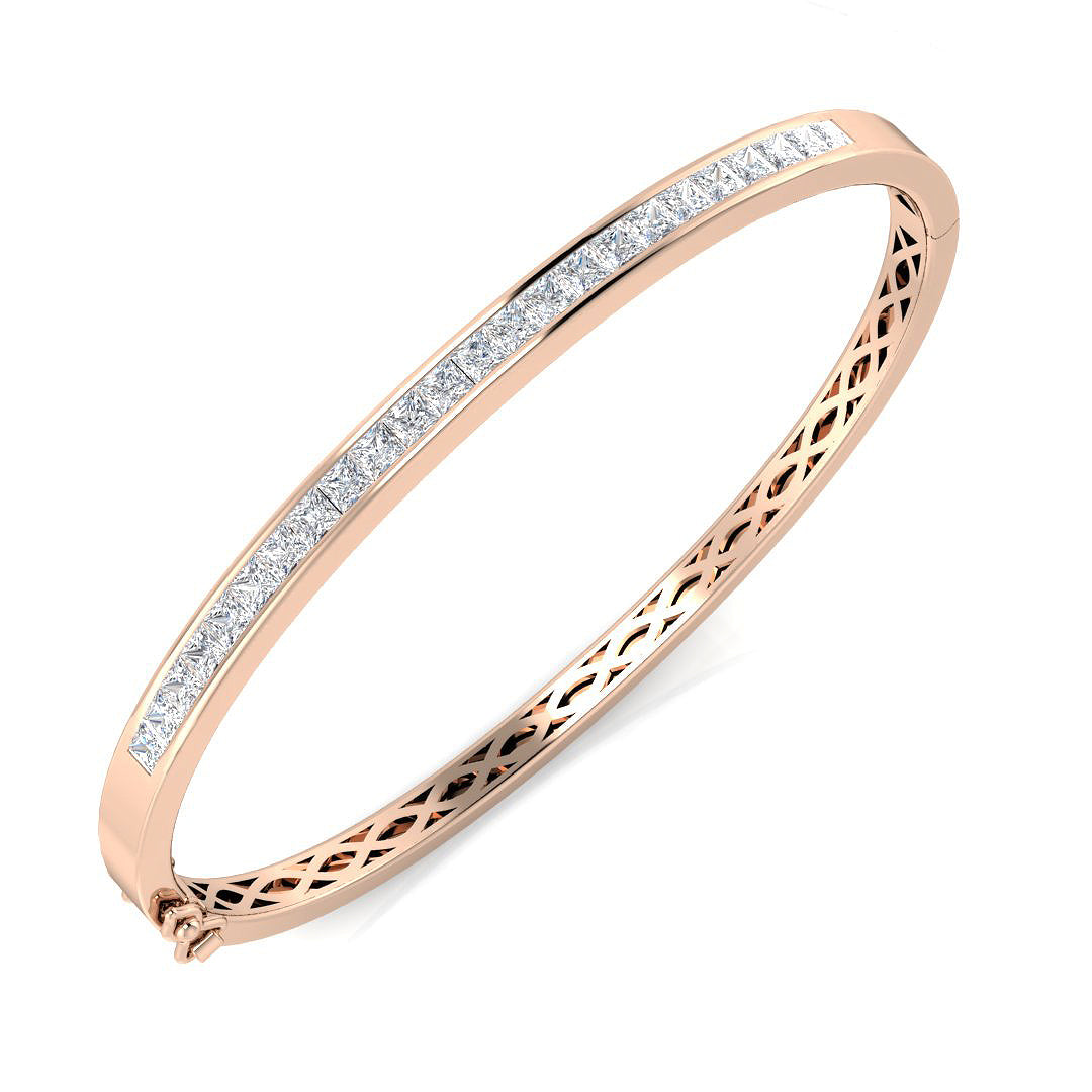 XYA0263 — Bangle - 9k Rose Gold