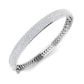 XYA0287 — Bangle - 9k White Gold