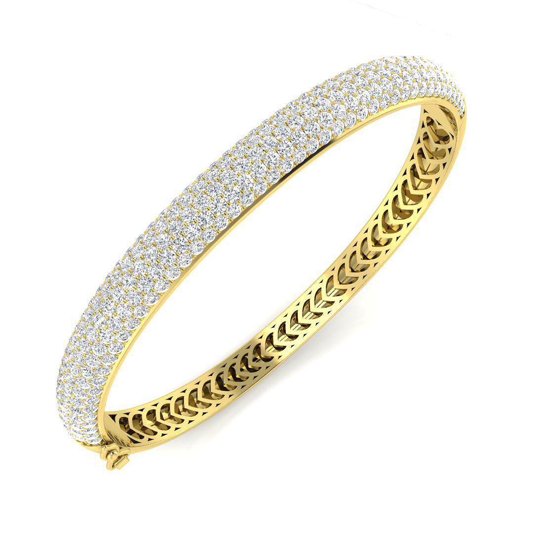 XYA0287 — Bangle - 9k Yellow Gold