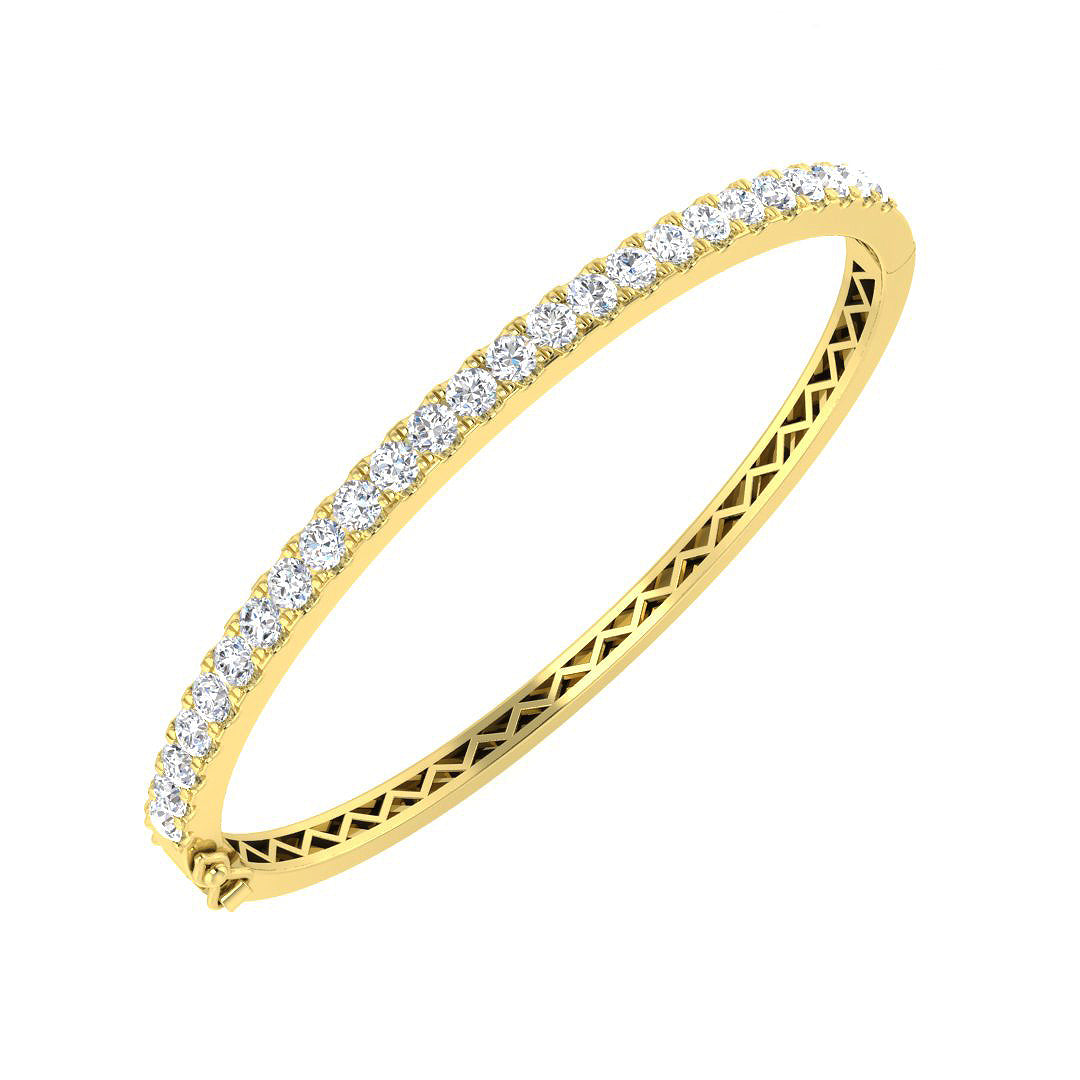 XYA0316 — Bangle - 9k Yellow Gold