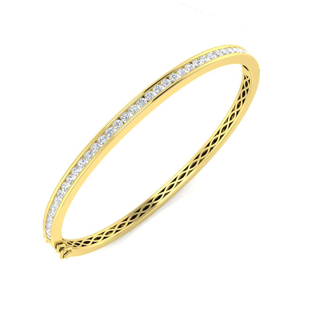 XYA0354 — Bangle - 9k Yellow Gold