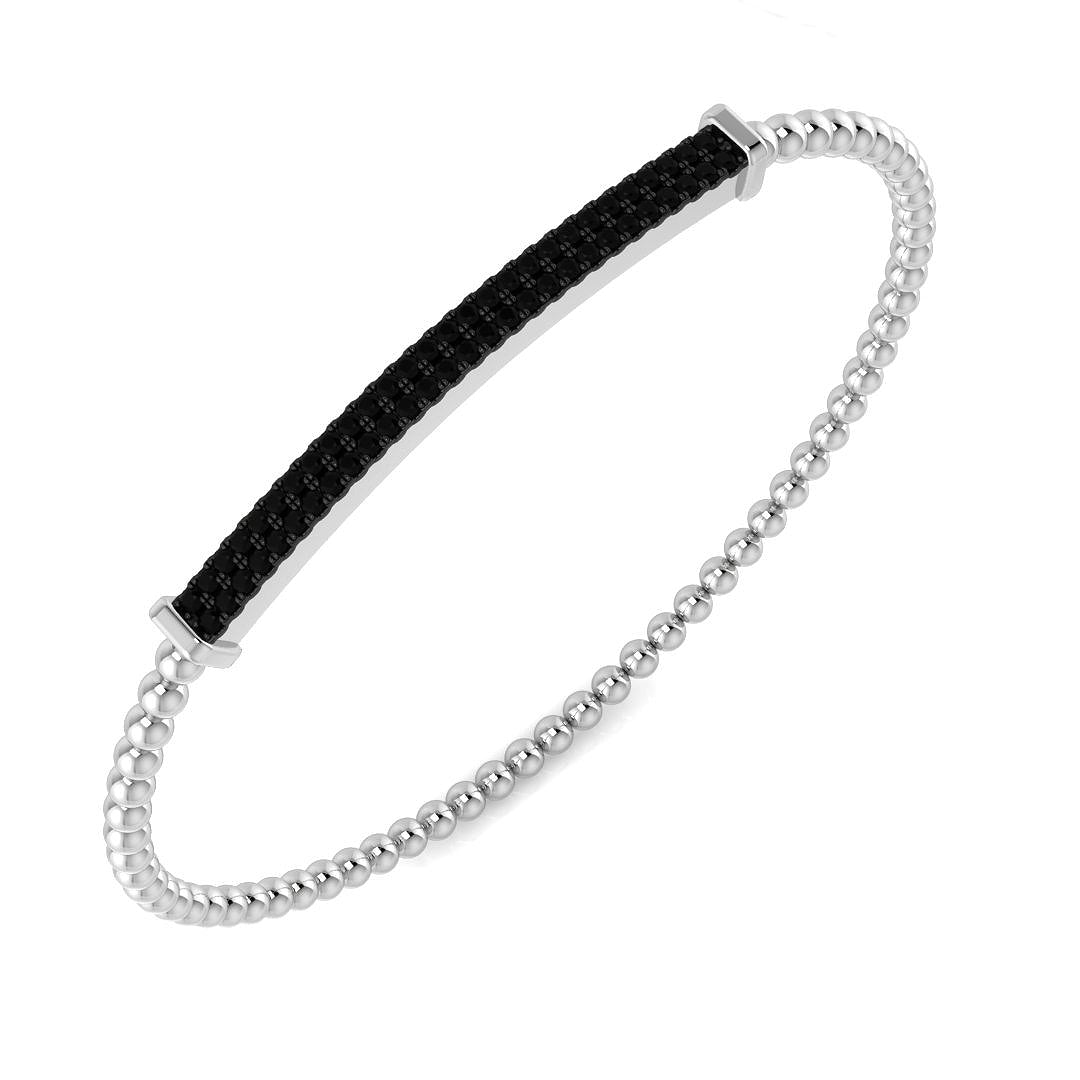XYA0360 — Bangle - 18k White Gold