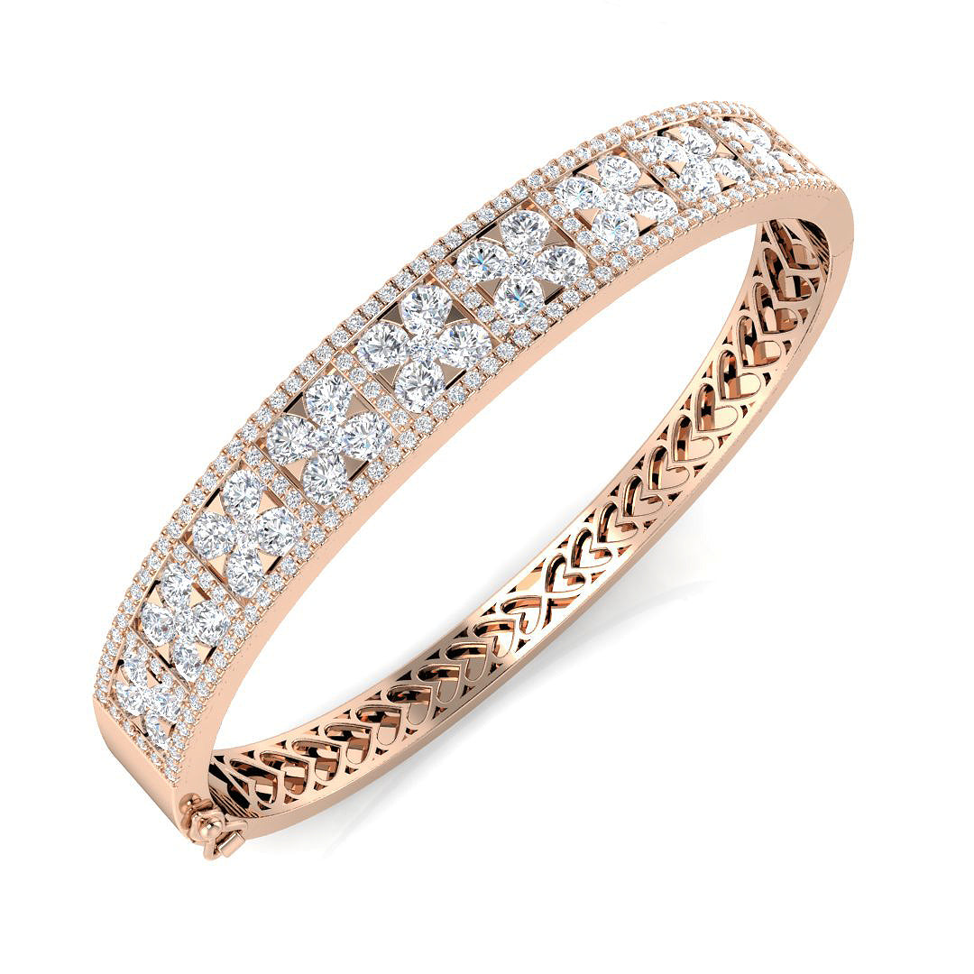 XYA0368 — Bangle - 9k Rose Gold
