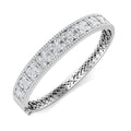 XYA0368 — Bangle - 9k White Gold