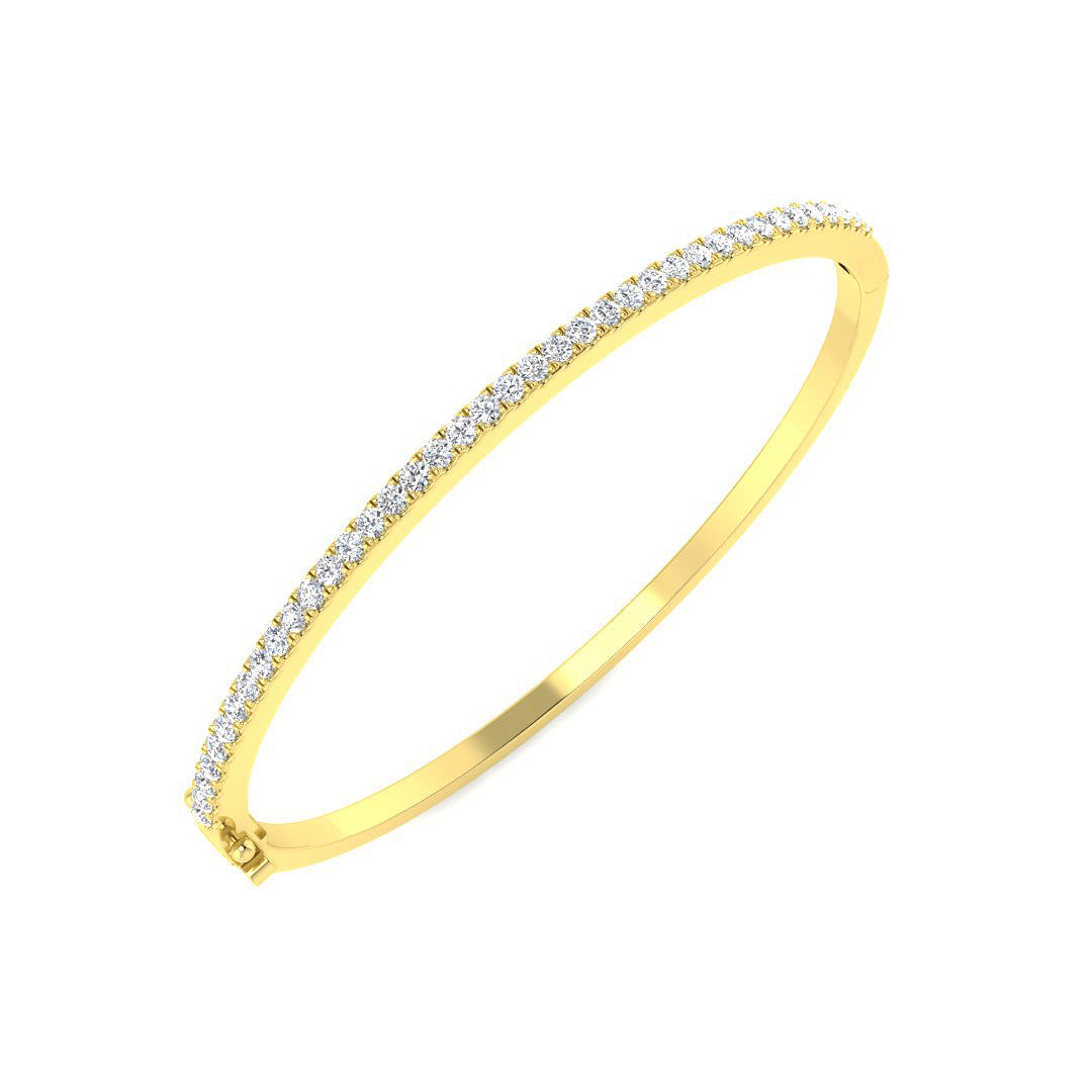 SBK965 — Bangle - 9k Yellow Gold