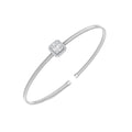 XYA8076 — Bangle - 9k White Gold
