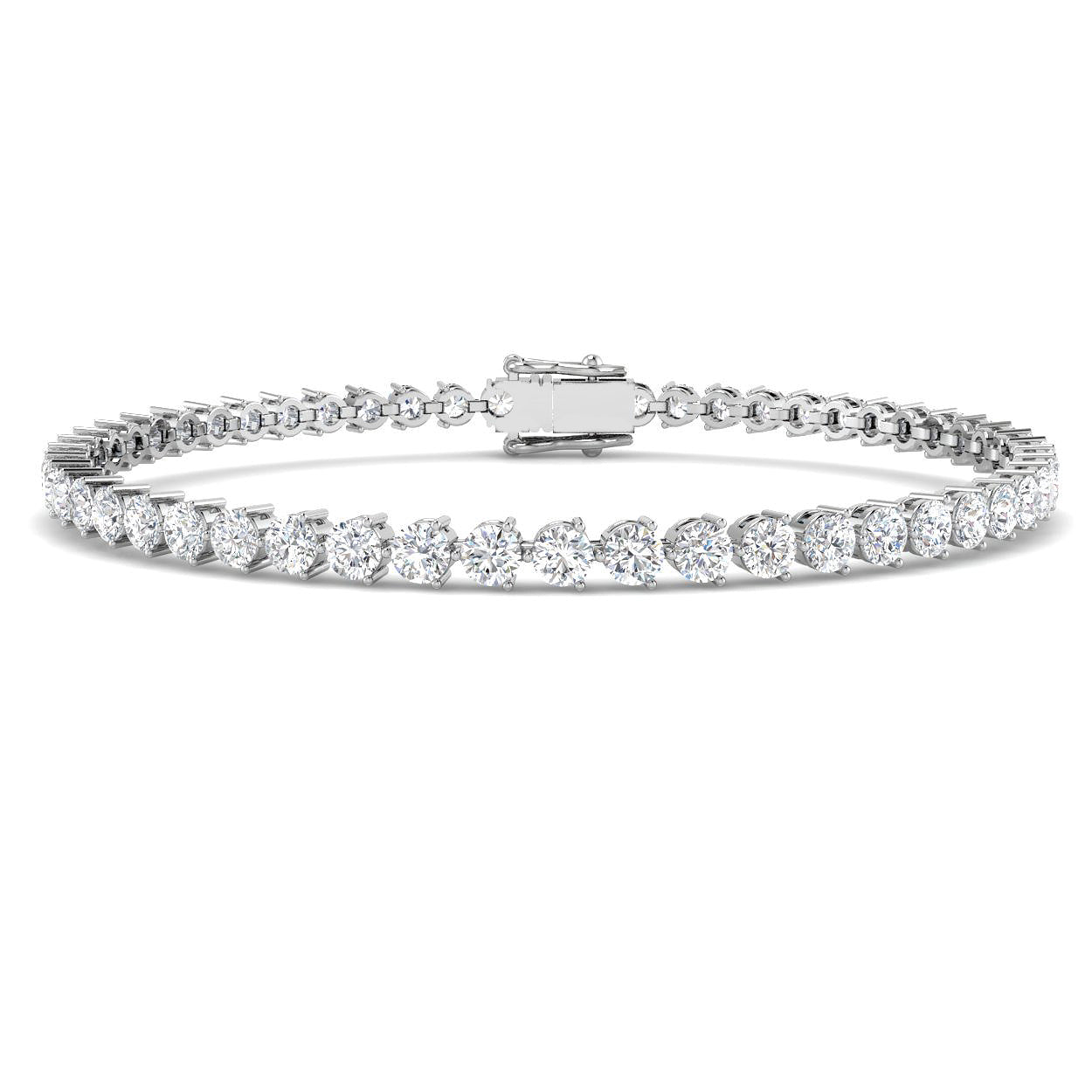 XYB0027 — Bracelet - 9k White Gold