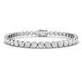 XYB0588 — Bracelet - 9k White Gold