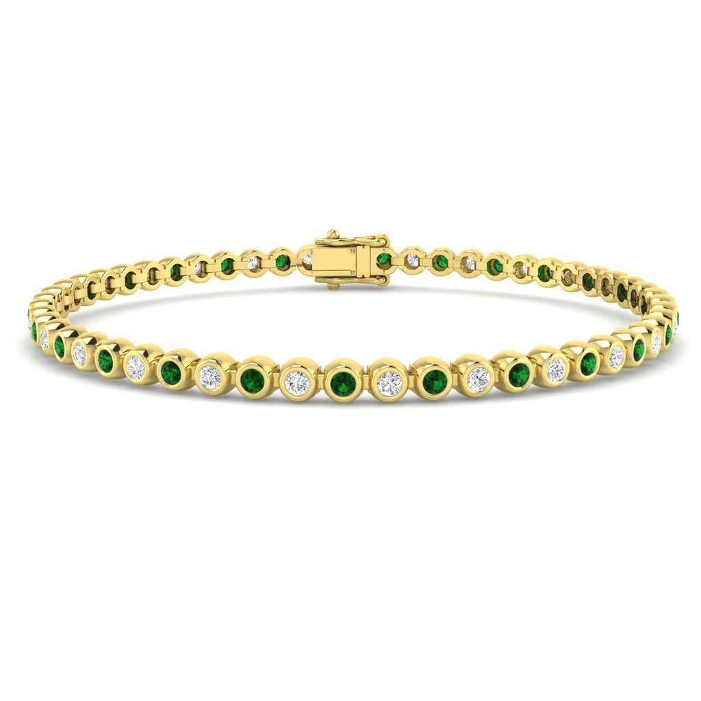 XYB0591 — Bracelet - 18k Two Tone