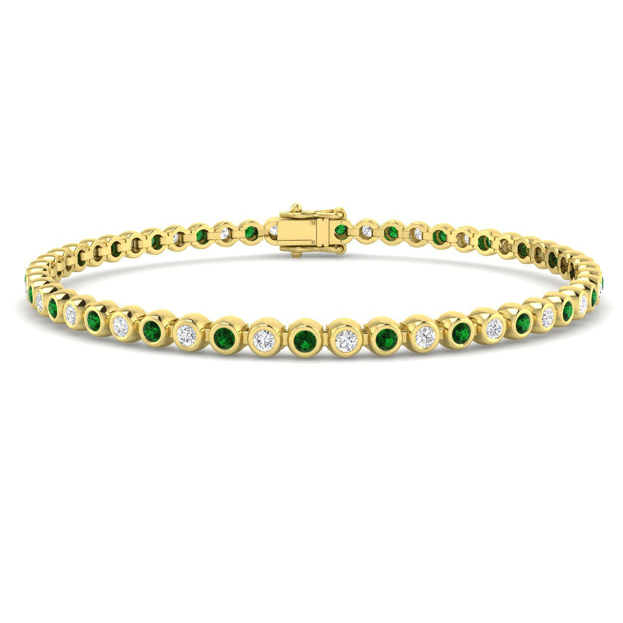 XYB0591 — Bracelet - 18k Two Tone