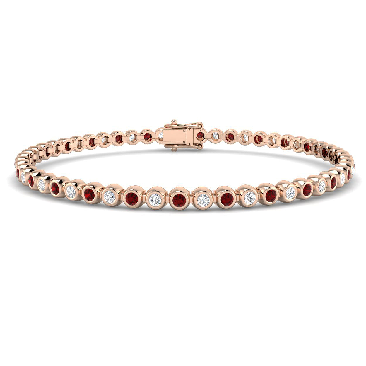 XYB0591 — Bracelet - 18 KT Rose Gold