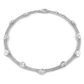 XYB0734CB — Bracelet - 9k White Gold
