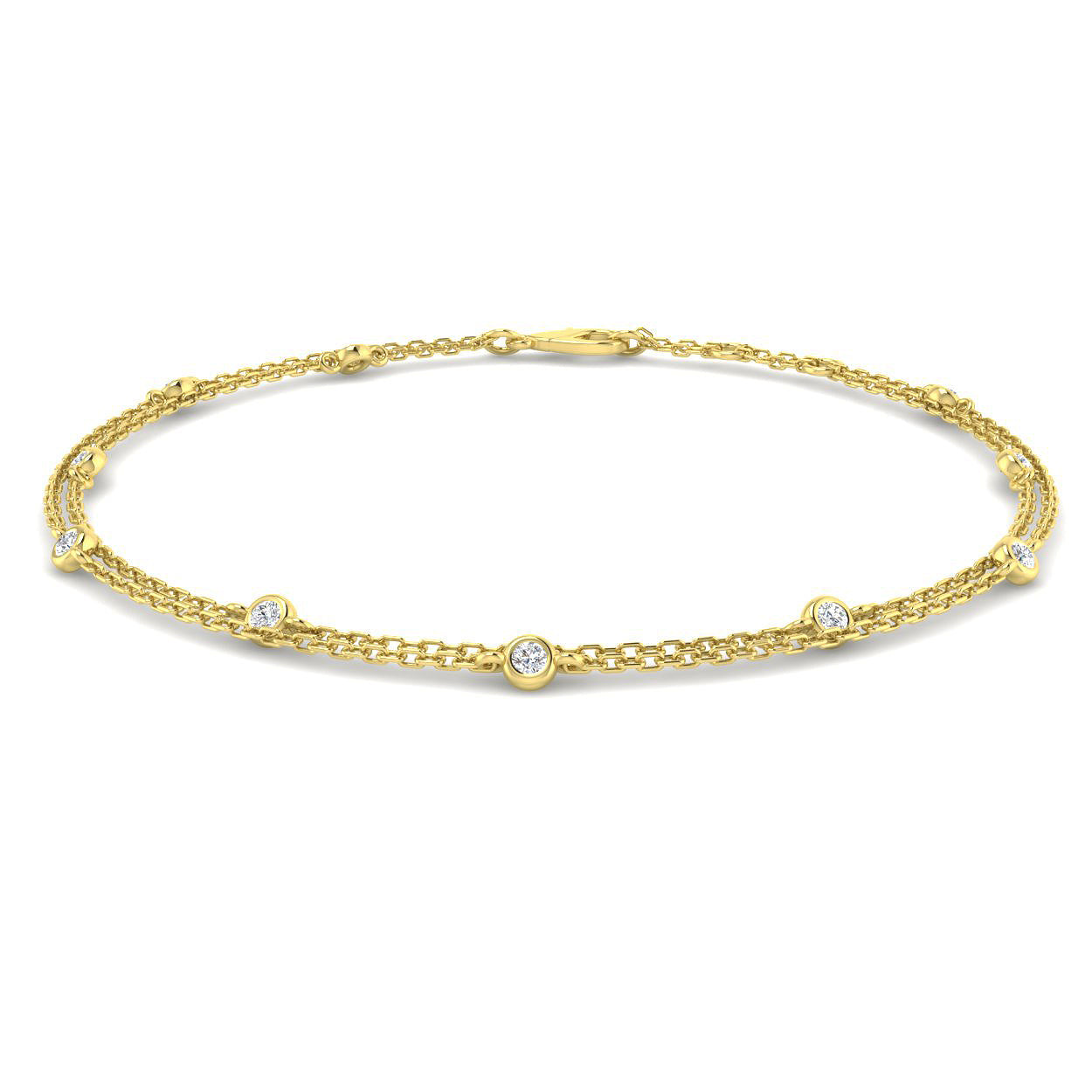 XYB0734C — Bracelet - 9k Yellow Gold