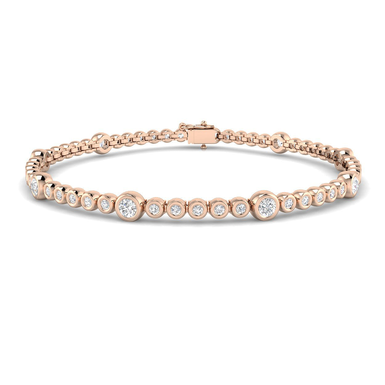 XYB0908 — Bracelet - 9k Rose Gold