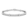 XYB0908 — Bracelet - 9k White Gold