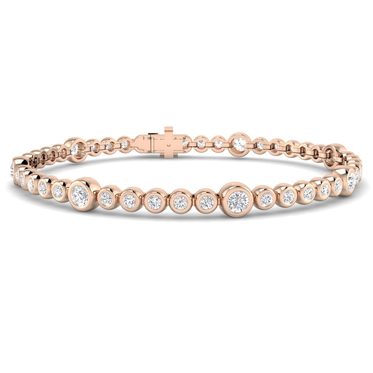 XYB1188 — Bracelet - 9k Rose Gold