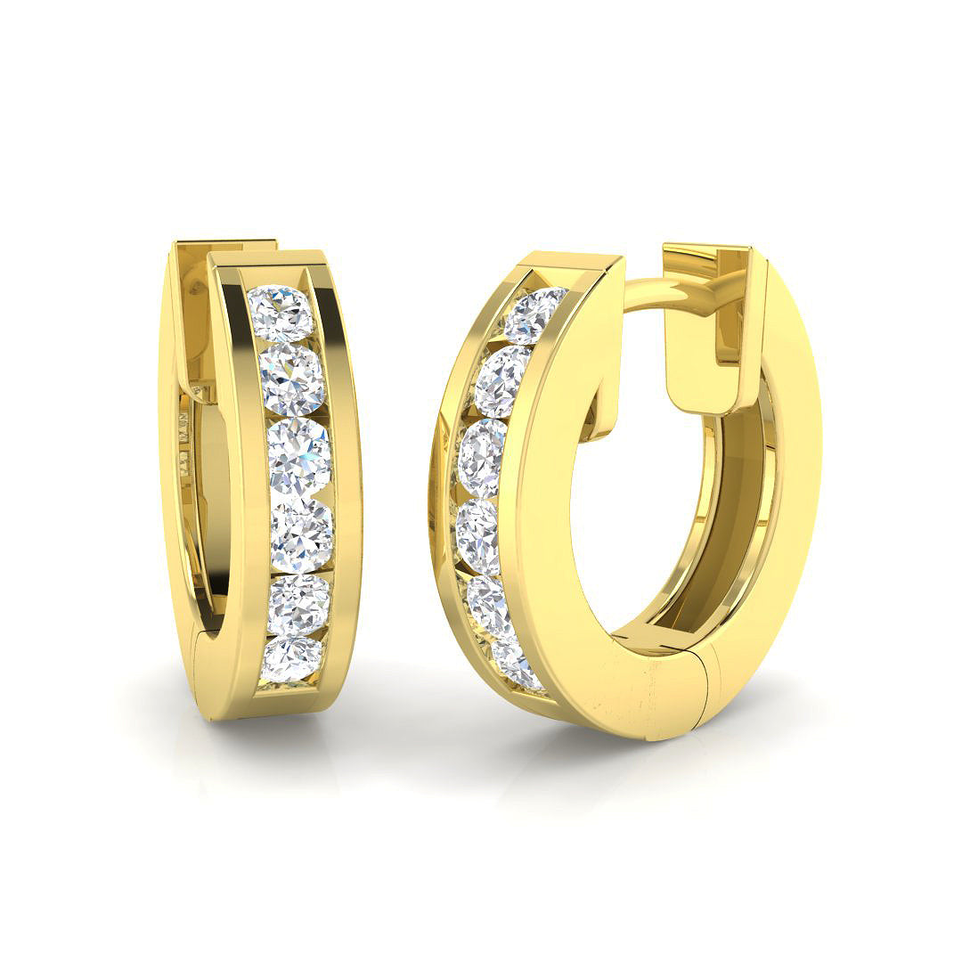 XYE0011 — Earrings - 9k Yellow Gold