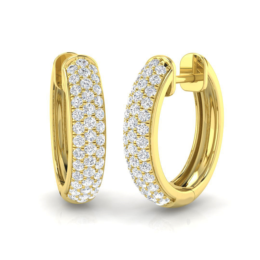 XYE0021 — Earrings - 9k Yellow Gold