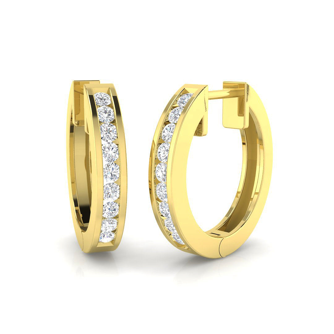 XYE0095 — Earrings - 9k Yellow Gold