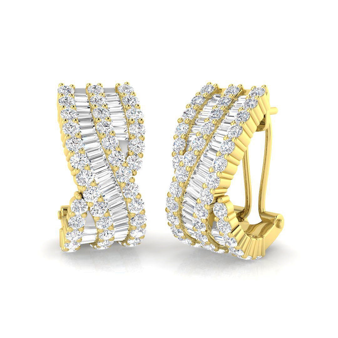 XYE0572 — Earrings - 9k Yellow Gold