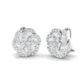XYE0622 — Earrings - 9k White Gold