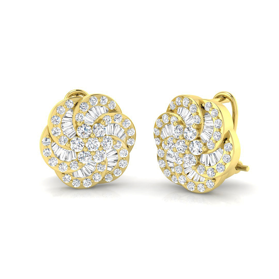 XYE0622 — Earrings - 9k Yellow Gold