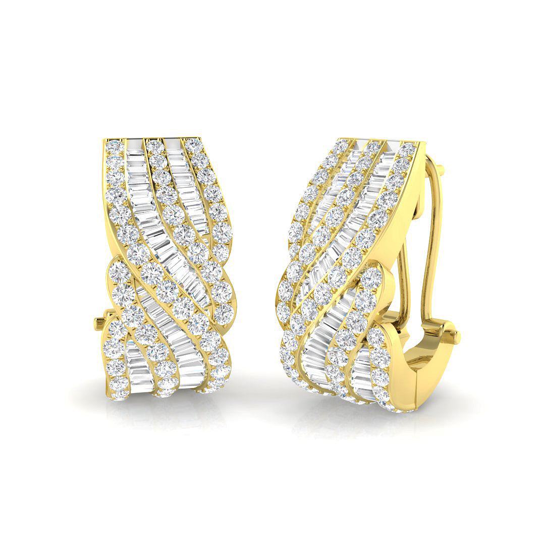 XYE1008 — Earrings - 9k Yellow Gold