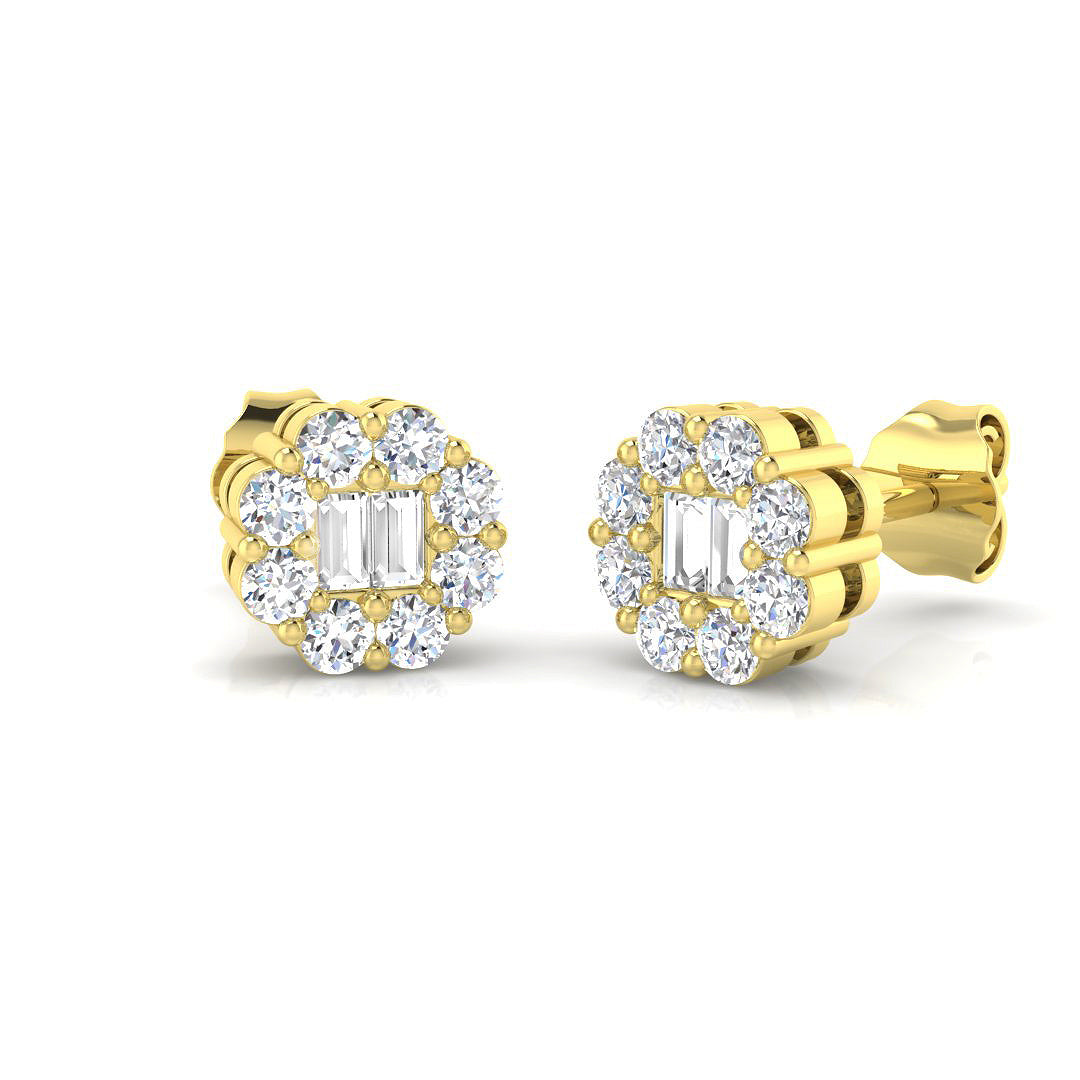 XYE1111 — Earrings - 9k Yellow Gold