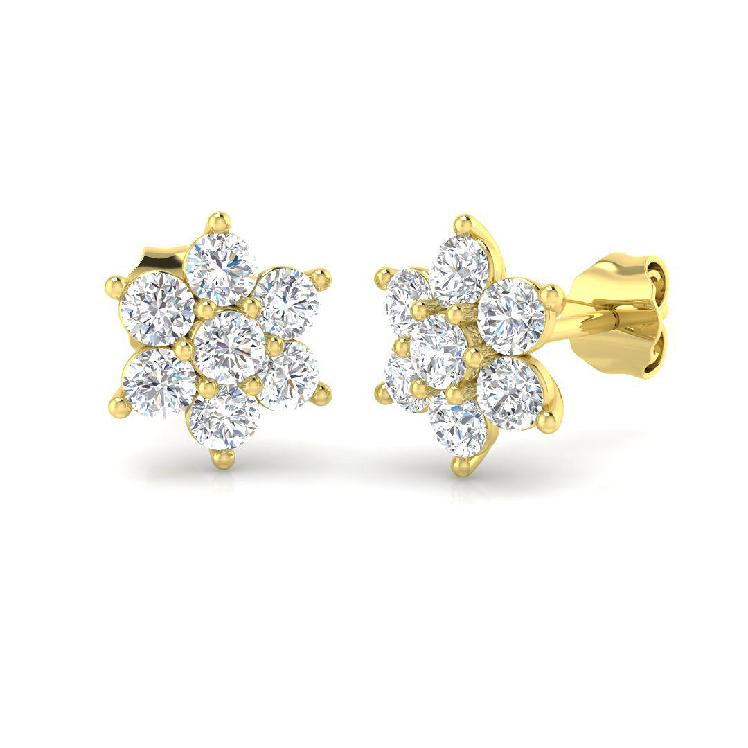 XYE1153 — Earrings - 9k Yellow Gold