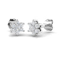 XYE1158 — Earrings - 9k White Gold